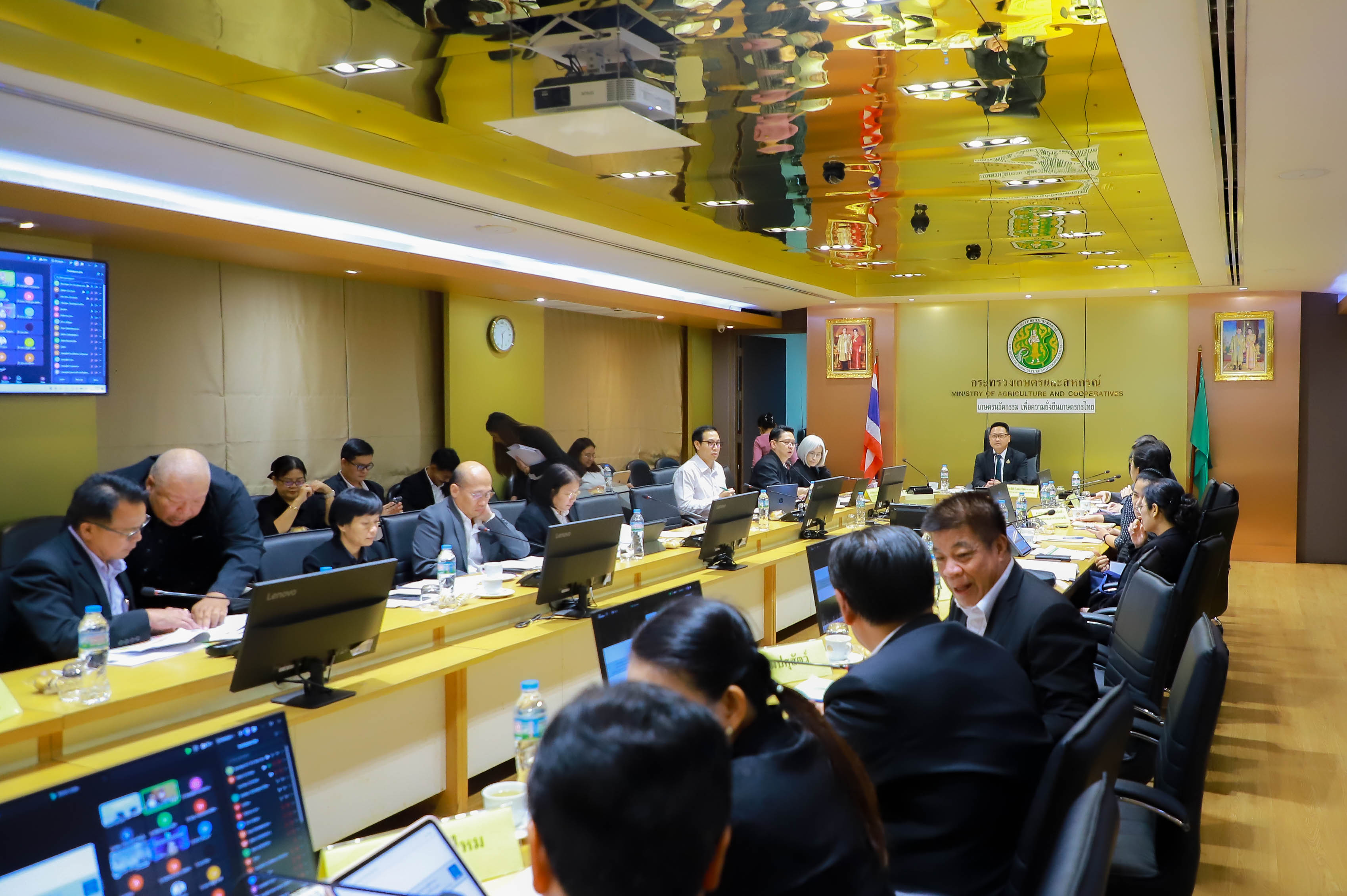 title - รองเลขาธิการ ส.ป.ก. ร่วมการประชุมคณะกรรมการกำกับการประเมินผลการปฏิบัติราชการ ของส่วนราชการในกระทรวงเกษตรและสหกรณ์ ครั้งที่ 2/2569